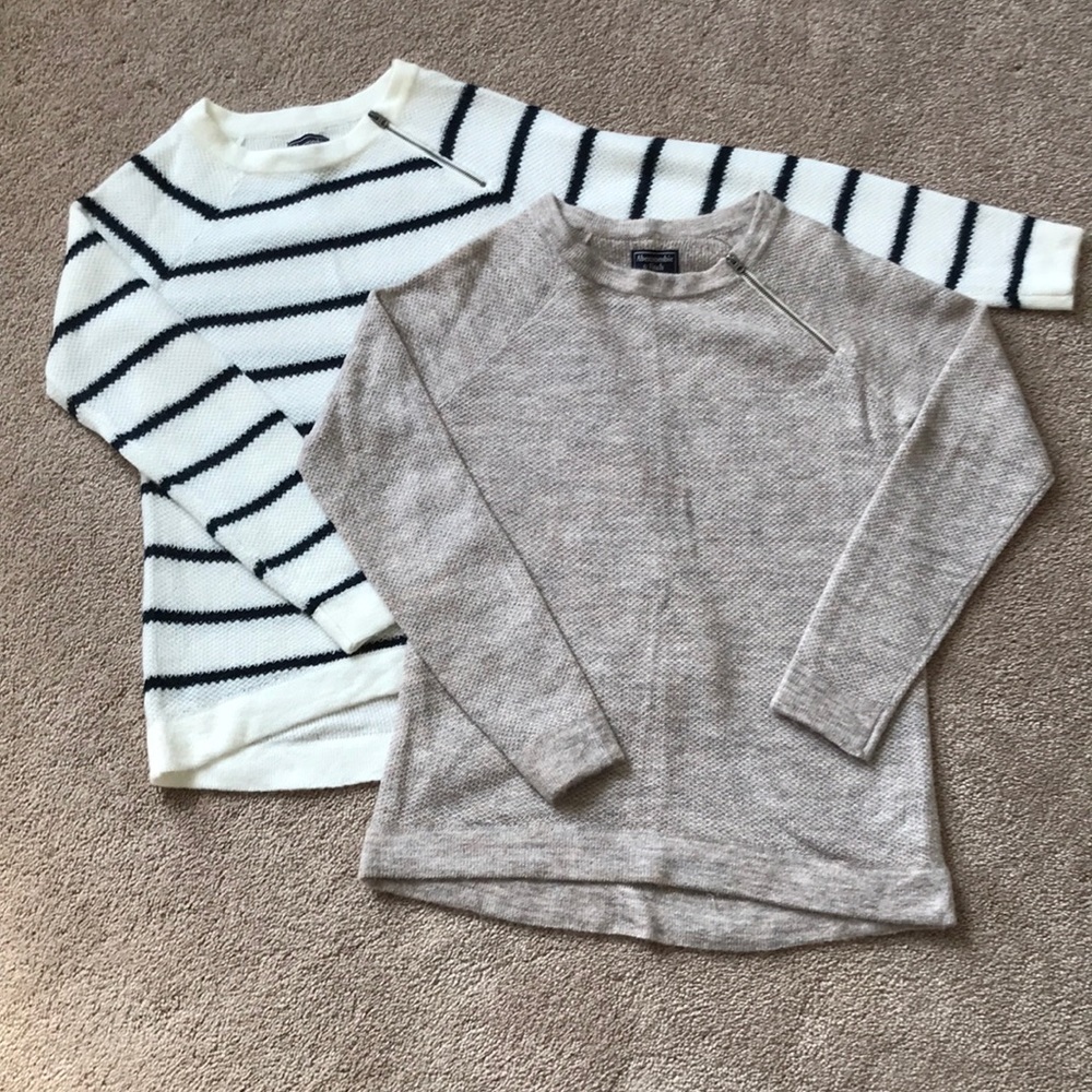 Abercrombie and Fitch sweaters